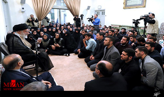 سخنرانی روز گذشته رهبرانقلاب در دیدار مدالآوران کاروان ورزشی + فیلم سخنرانی روز گذشته رهبرانقلاب در دیدار مدالآوران کاروان ورزشی + فیلم