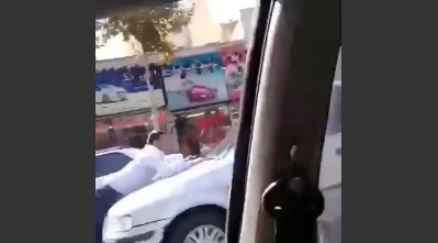 رانندهای که مأمور راهور را زیرگرفت در بازداشت به سر میبرد/مأمور راهور صدمه جدی ندیده رانندهای که مأمور راهور را زیرگرفت در بازداشت به سر میبرد/مأمور راهور صدمه جدی ندیده