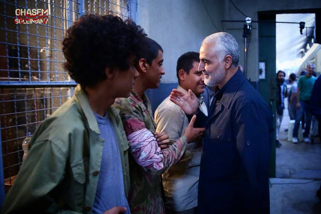 حضور سردار سلیمانی در آغاز فیلمبرداری فیلم سینمایی آن ۲۳ نفر +تصاویر حضور سردار سلیمانی در آغاز فیلمبرداری فیلم سینمایی آن ۲۳ نفر +تصاویر