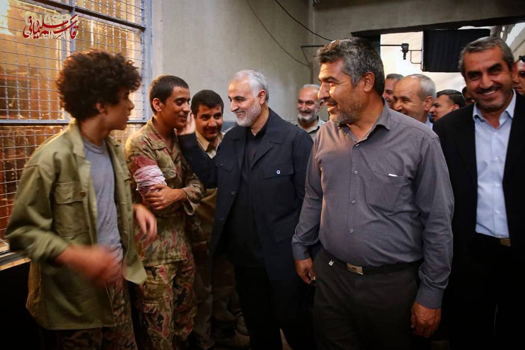 حضور سردار سلیمانی در آغاز فیلمبرداری فیلم سینمایی آن ۲۳ نفر +تصاویر حضور سردار سلیمانی در آغاز فیلمبرداری فیلم سینمایی آن ۲۳ نفر +تصاویر