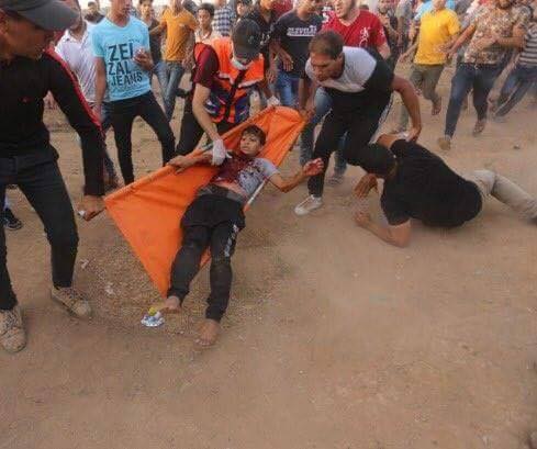 بیستوهشتمین راهپیمایی بازگشت در نوار غزه/۳ فلسطینی شهید و ۴۰۰ نفر مجروح شدند بیستوهشتمین راهپیمایی بازگشت در نوار غزه/۳ فلسطینی شهید و ۴۰۰ نفر مجروح شدند