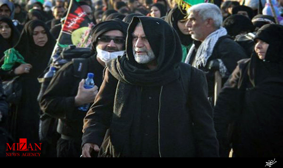 تصاویر سردار شهید همدانی در پیاده روی اربعین تصاویر سردار شهید همدانی در پیاده روی اربعین