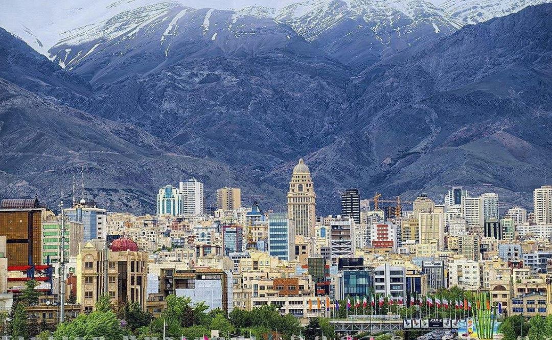 نمایی از پایتخت پس از روزهای بارانی
