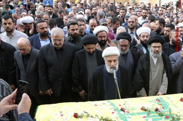 مادر «عماد مغنیه» مادر «عماد مغنیه» در کنار فرزندش آرام گرفت +فیلم و عکس