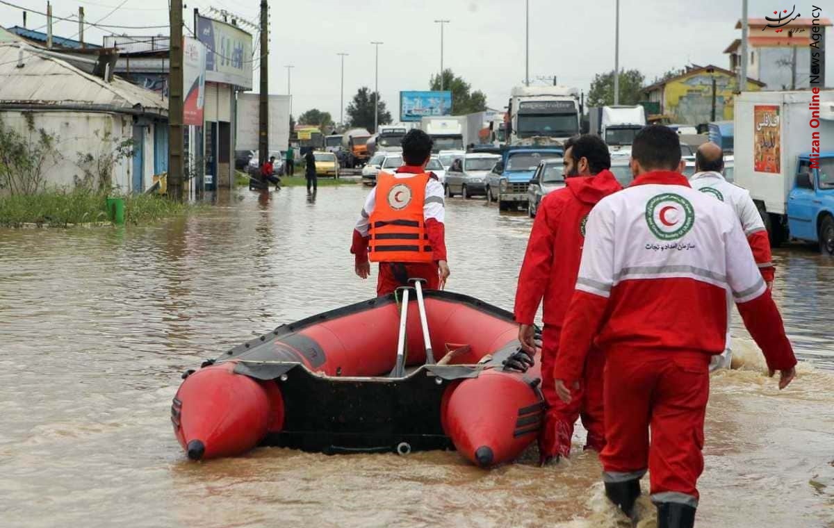 ۲۰۳ شهر و روستا در مازندران و گیلان درگیر سیل و آبگرفتگی