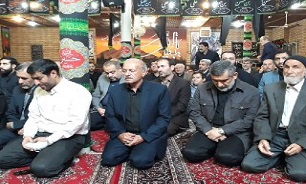 مراسم تشییع پیکر پدر سردار حاجی‌زاده برگزار شد
