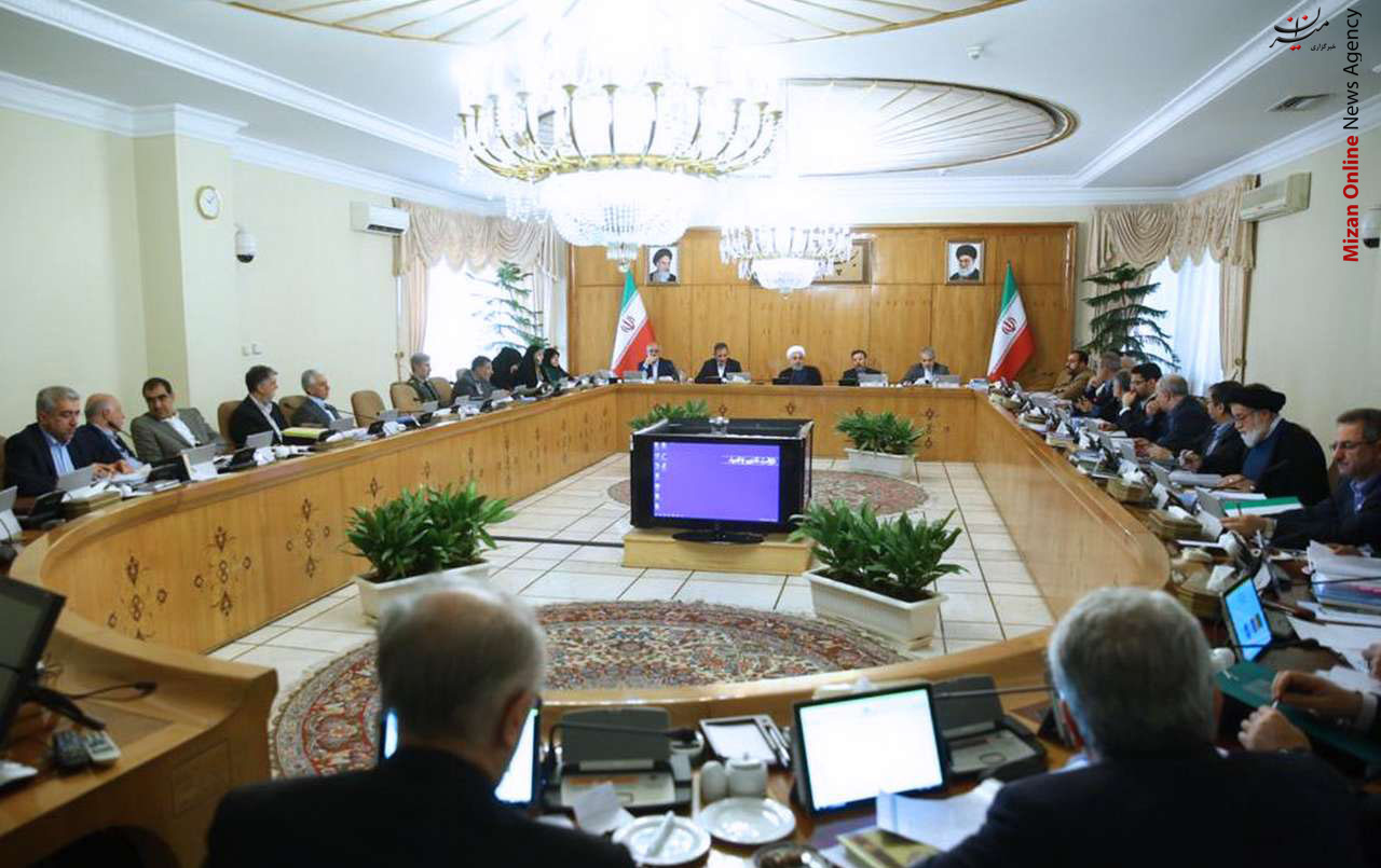 جلسه هیات دولت +عکس