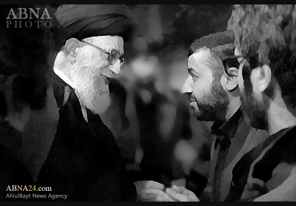 دیدار شیر مرد سامراء با رهبر انقلاب دیدار شیر مرد سامراء با رهبر انقلاب