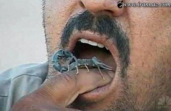 اعتیاد وحشتناک و باورنکردنی این مرد به خوردن....+ عکس