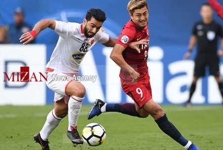 گزارش تصویری از بازی کاشیما و پرسپولیس //بماند//