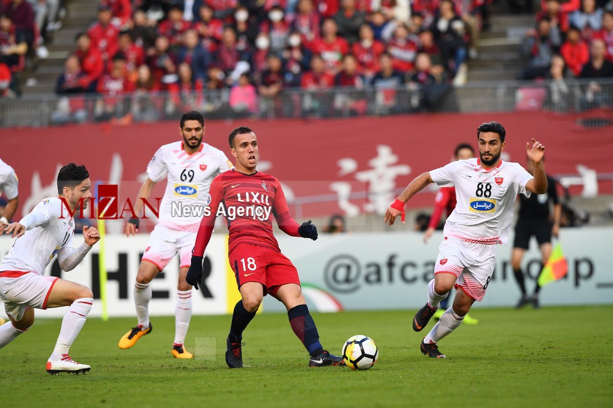 گزارش تصویری از بازی کاشیما و پرسپولیس //بماند//