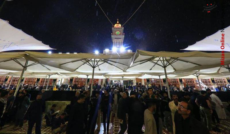 بارش باران در نجف اشرف تصاویر زیبا از بارش باران در نجف اشرف