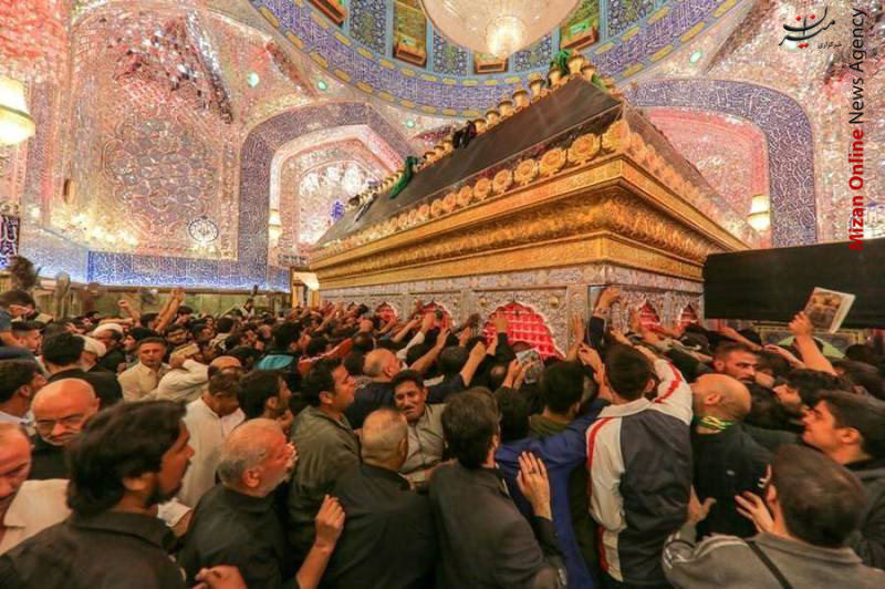 حرم امام علی در آستانه رحلت پیامبر اکرم حرم امام علی در آستانه رحلت پیامبر اکرم +عکس