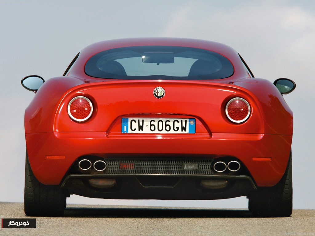تصاویری از Alfa Romeo 8c Competizione (2007)؛ یک جاده پیما بازیگوش!