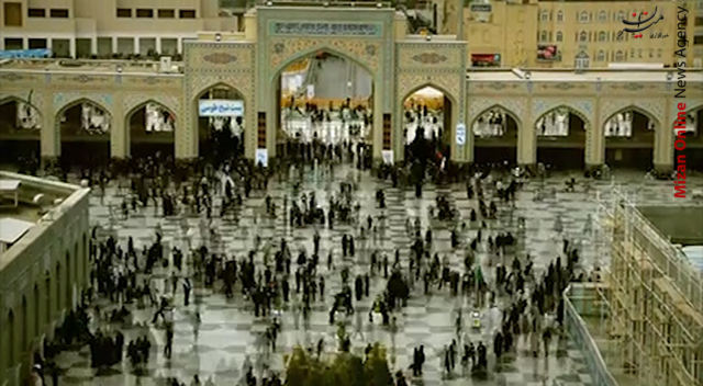 تایم‌لپس زیبا از حال و هوای در حرم مطهر رضوی
