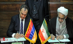 دادستان کل جمهورى ارمنستان با دادستان کل کشور دیدار کرد