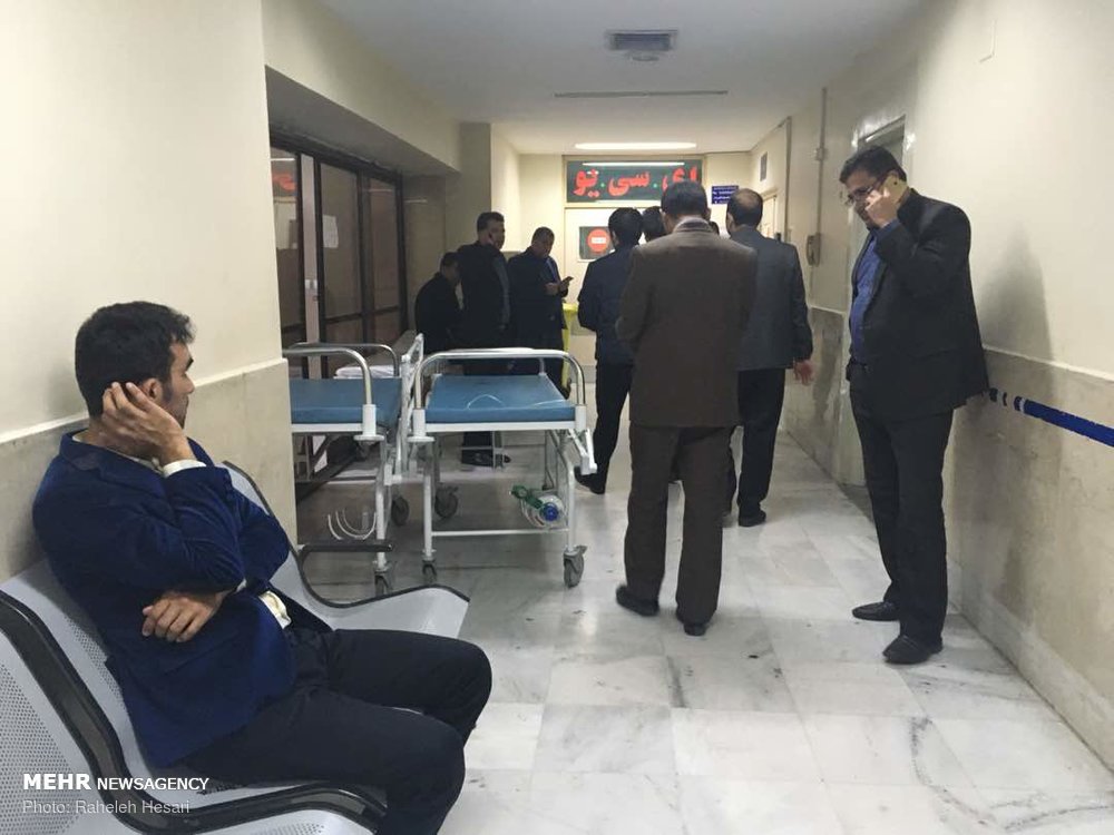 تصاویری از حالوهوای بیمارستان گرگان بعد از حادثه رانندگی رئیس و معاون پارلمانی سازمان تامین اجتماعی تصاویری از حالوهوای بیمارستان گرگان بعد از حادثه رانندگی رئیس و معاون پارلمانی سازمان تامین اجتماعی