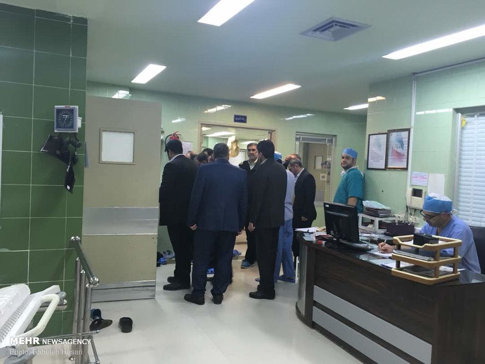 تصاویری از حالوهوای بیمارستان گرگان بعد از حادثه رانندگی رئیس و معاون پارلمانی سازمان تامین اجتماعی تصاویری از حالوهوای بیمارستان گرگان بعد از حادثه رانندگی رئیس و معاون پارلمانی سازمان تامین اجتماعی