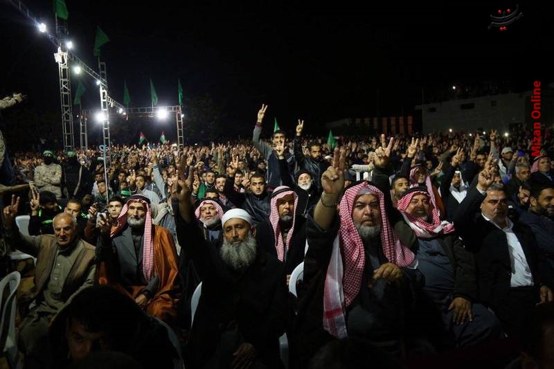 فرمانده نظامی حماس دست به اسلحه شد +عکس