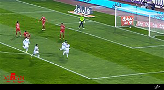 گل اول پیکان به پرسپولیس + فیلم گل اول پیکان به پرسپولیس + فیلم