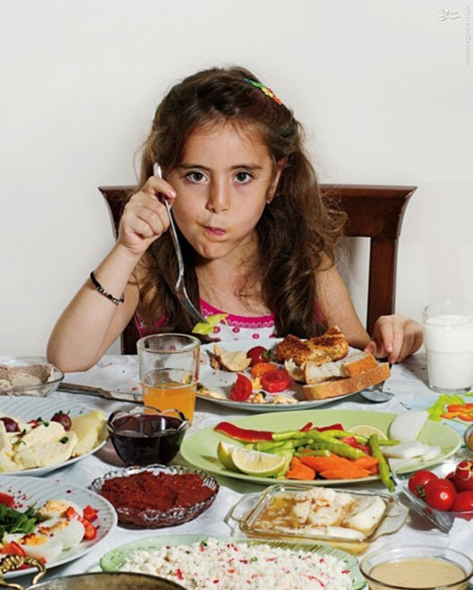 صبحانه کودکان در کشورهای مختلف + تصاویر