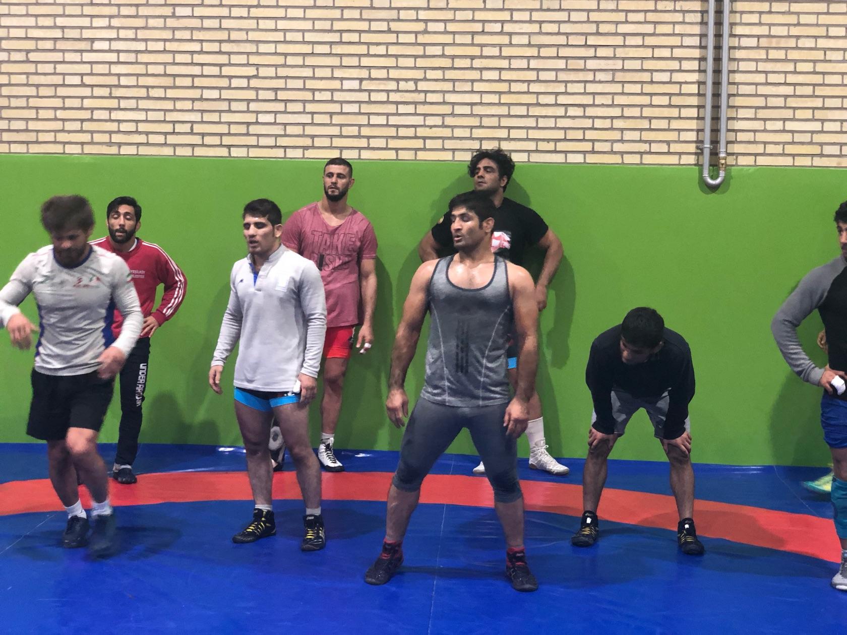 پیگیری تمرینات مدافع عنوان قهرمانی برای حضور پرقدرت در جام جهانی کشتی فرنگی + عکس پیگیری تمرینات مدافع عنوان قهرمانی برای حضور پرقدرت در جام جهانی کشتی فرنگی + عکس
