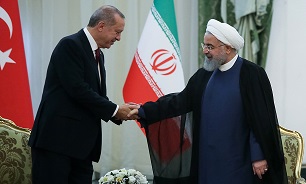 استقبال رسمی رئیس جمهور ترکیه از روحانی