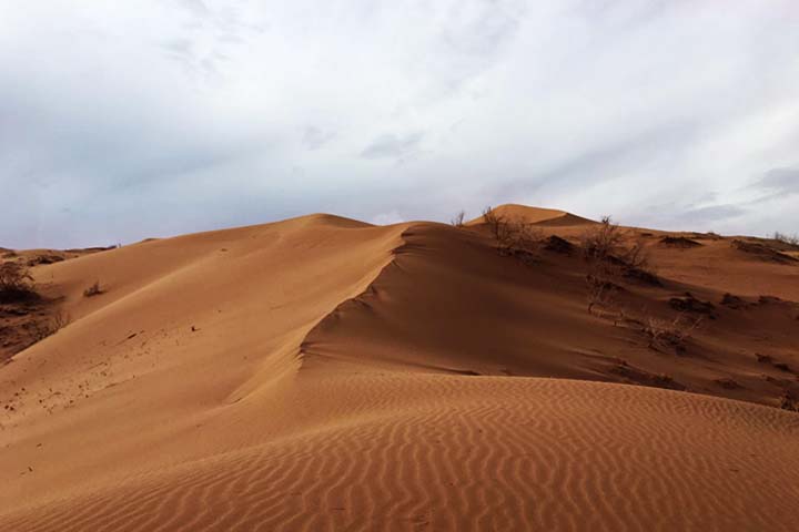 سفری زمستانی به کویر ابوزید آباد+تصاویر