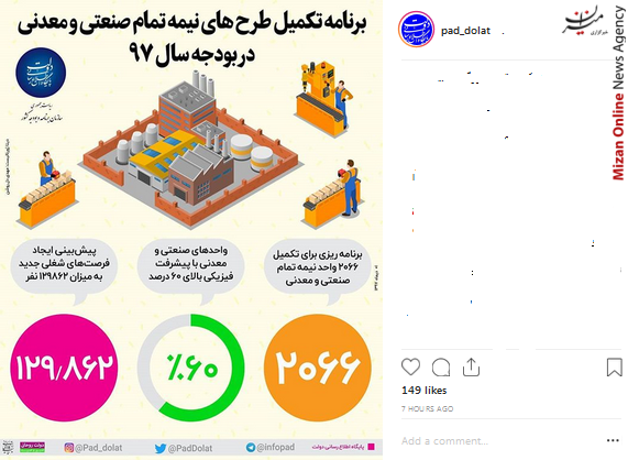 تکمیل طرح های نیمه تمام در بودجه 97 برای آنچه تو را در «یاد» نگه می دارد باید ایستاد/ ایجاد قطب سوم پتروشیمی در هرمزگان/ خاله سوسکه در نمایش خانگی