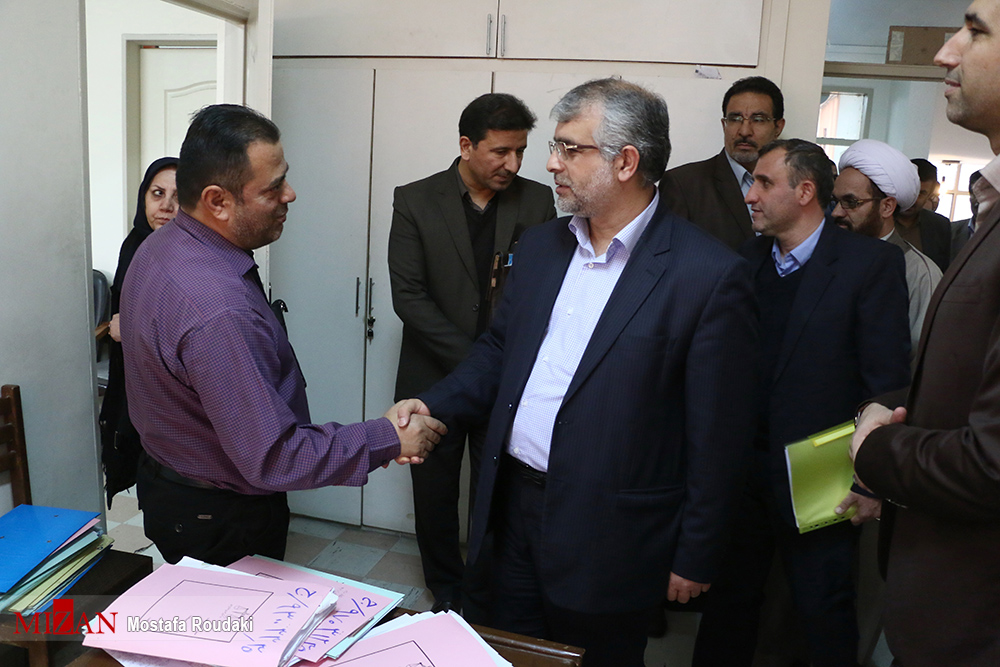 رئیس کل دادگاه‎های عمومی و انقلاب از مجتمع قضایی شهید محلاتی بازدید کرد