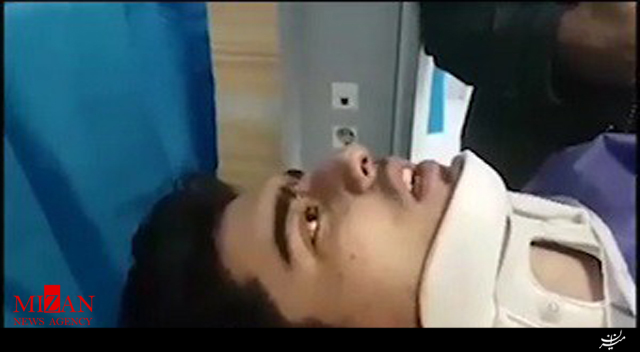 روایت دانشجوی مصدوم از سانحه واژگونی اتوبوس +فیلم روایت دانشجوی مصدوم از سانحه واژگونی اتوبوس +فیلم