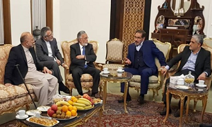 دیدار مشاوران امنیت ملی افغانستان در ادوار مختلف با شمخانی