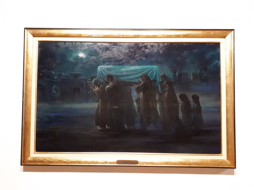 ۱۳ تابلوی نقاشی ۴۰ تا ۲۵۰ میلیونی حسن روح‌الامین در فرهنگسرای نیاوران به نمایش در آمد