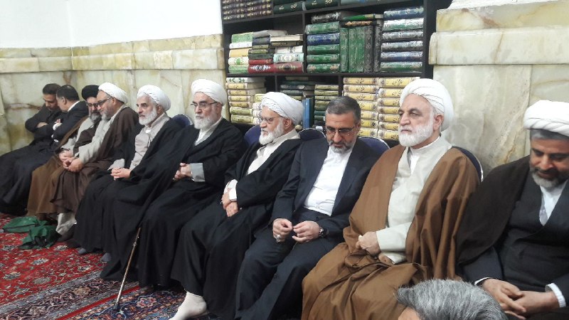آغاز مجلس بزرگداشت آیتالله هاشمیشاهرودی در مسجد ارگ تهران + تصاویر آغاز مجلس بزرگداشت آیتالله هاشمیشاهرودی در مسجد ارگ تهران + تصاویر
