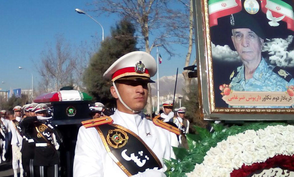 پیکر «امیر ضرغامی» تشییع شد