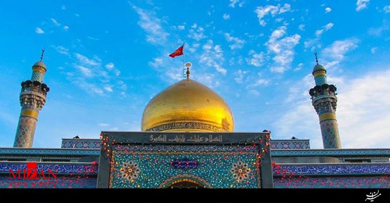 گلآرایی حرم حضرت زینب (س) گلآرایی حرم حضرت زینب (س)