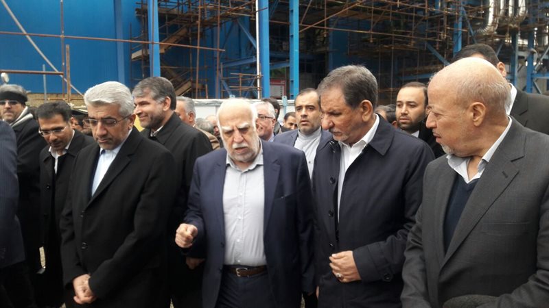واحد بخار نیروگاه سیکل ترکیبی کاشان به بهرهبرداری رسید