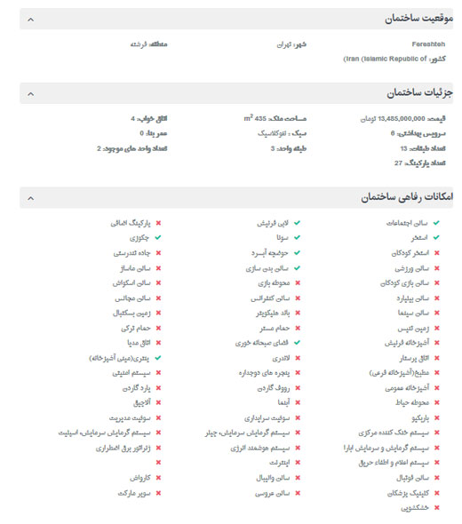 آپارتمان 14 میلیاردی در تهران + عکس