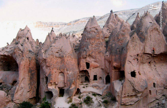 تصاویری از شهر زیر زمینی در ترکیه