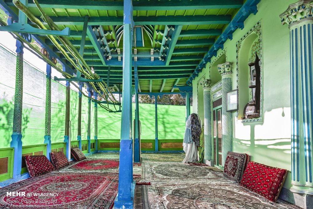 چهل ستون لاهیجان +تصاویر