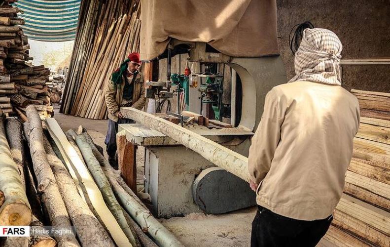 چوببُری در یخبندان سپیدان! +تصاویر چوببُری در یخبندان سپیدان! +تصاویر