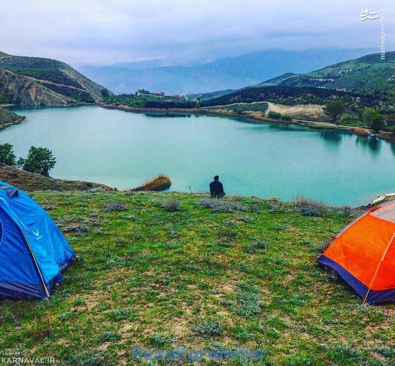 دریاچهای زیبا در ارتفاعات مرزنآباد +تصاویر دریاچهای زیبا در ارتفاعات مرزنآباد +تصاویر