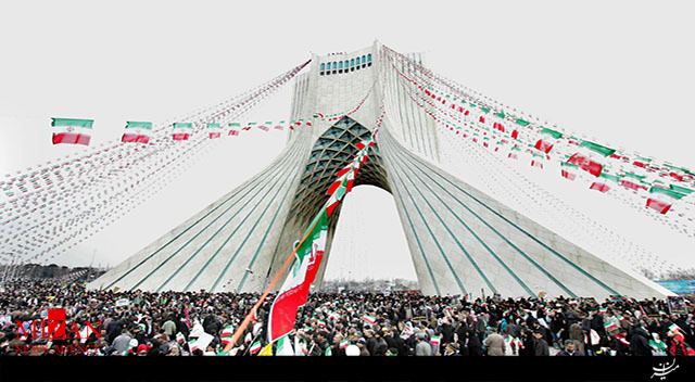 اعلام مسیر 12 گانه راهیپمایی یوم الله 22 بهمن