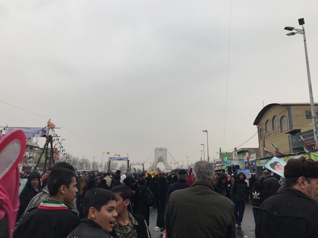 حضور دشمن‌شکن مردم در جشن «چهل» سالگی انقلاب اسلامی + حاشیه‌ها و تصاویر