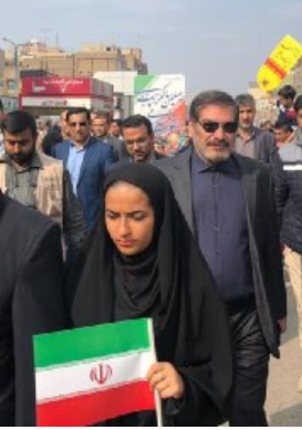 حضور دشمن‌شکن در جشن «چهل» سالگی انقلاب/ روحانی: نمی‌گذاریم آمریکا پیروز شود/ مردم: آمریکا را همچنان «طاغوت اعظم» و «تجسم شرارت» می‌دانیم  + حاشیه‌ها و تصاویر