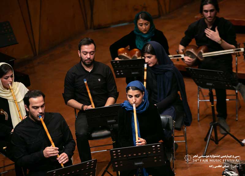 از قطعات کشورهای مختلف در ارکستر رتوریک تا موسیقی اقوام سالن حوزه هنری از قطعات کشورهای مختلف در ارکستر رتوریک تا موسیقی اقوام سالن حوزه هنری