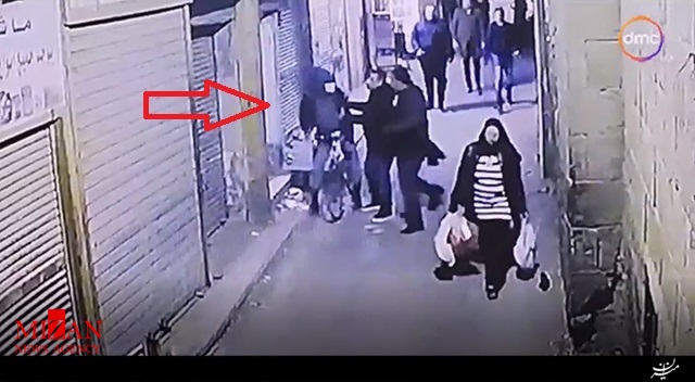 لحظه دستگیری و منفجر کردن عامل انتحاری در مصر