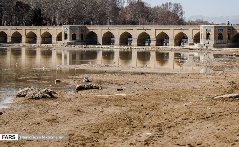 مرگ دوباره «زاینده رود» +تصاویر