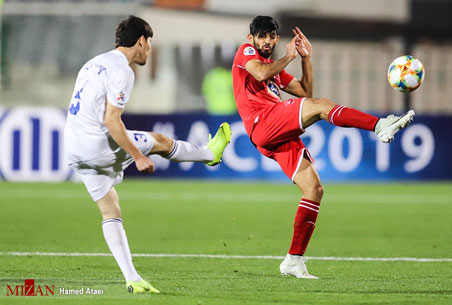 نتیجه زنده نیمه دوم/ پرسپولیس ایران یک - پاختاکور ازبکستان یک