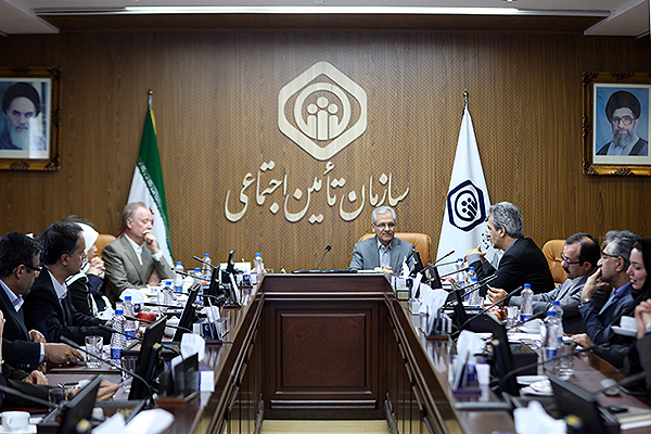 معرفی خدمات درمانی سازمان تامین اجتماعی به مشاور و نمایندگان سازمان جهانی بهداشت